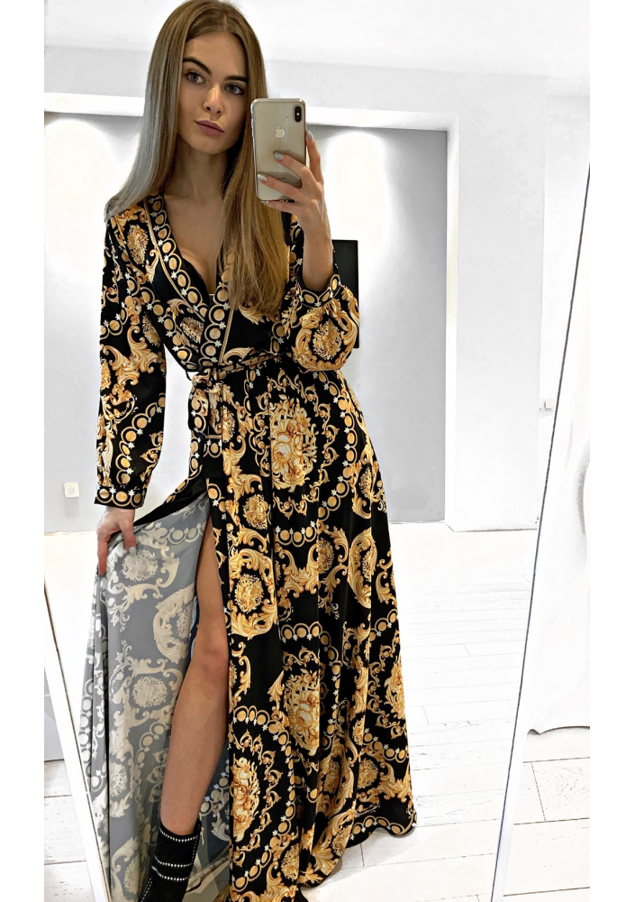 SATYNOWA MAXI ORNAMENT PRINT