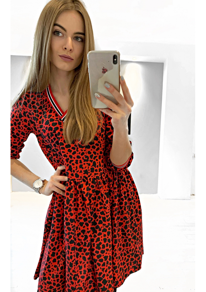 SUKIENKA W CĘTKI RED