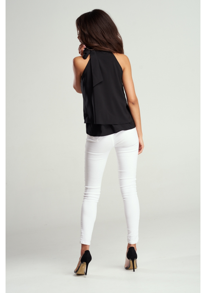 TOP Z WIĄZANIEM NA SZYI