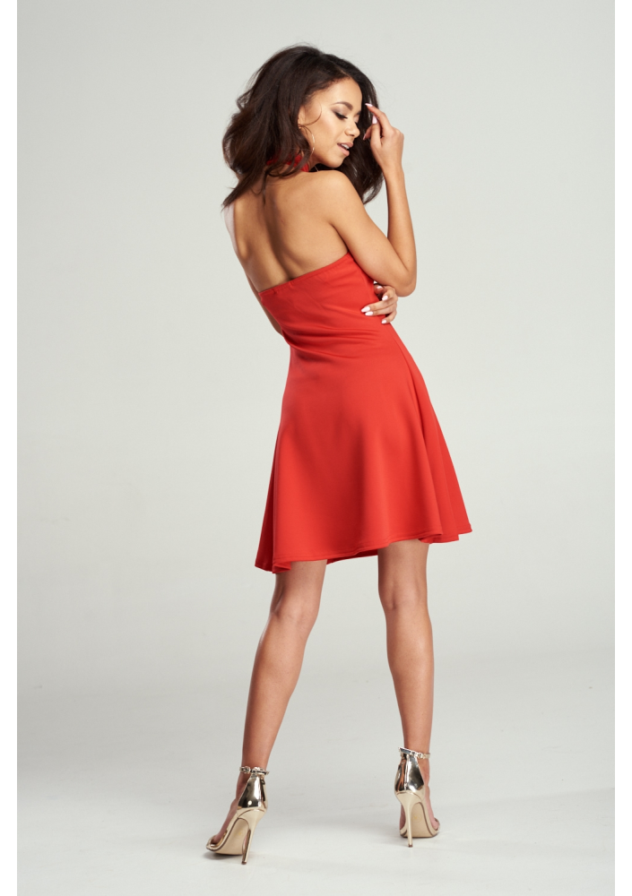 KOLEKCJA LOVE -SUKIENKA Z ZAPIĘCIEM NA SZYI