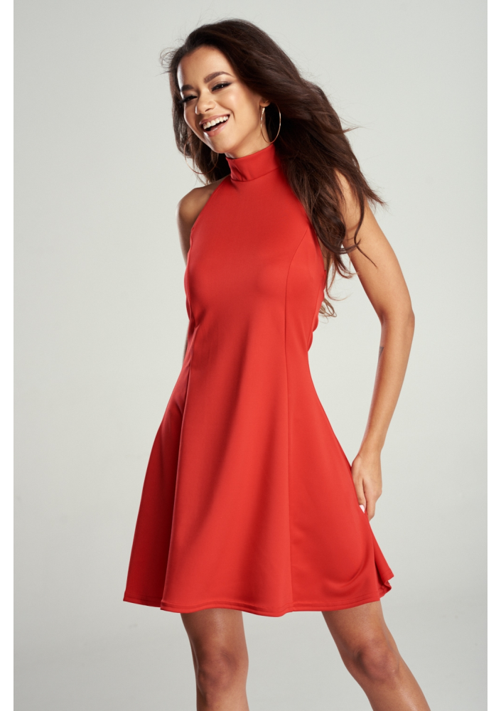 KOLEKCJA LOVE -SUKIENKA Z ZAPIĘCIEM NA SZYI