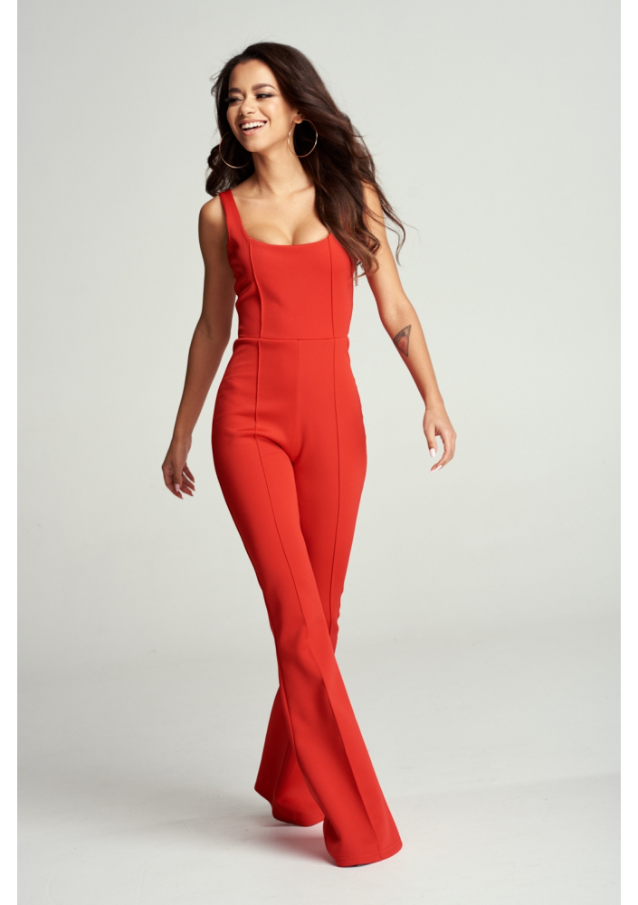 KOMBINEZON Z POSZEŻANĄ NOGAWKĄ