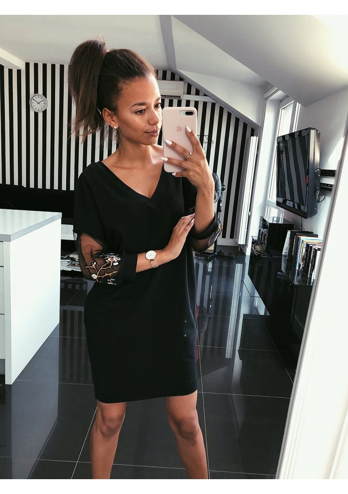 TUNIKA Z HAFTEM BIRDS