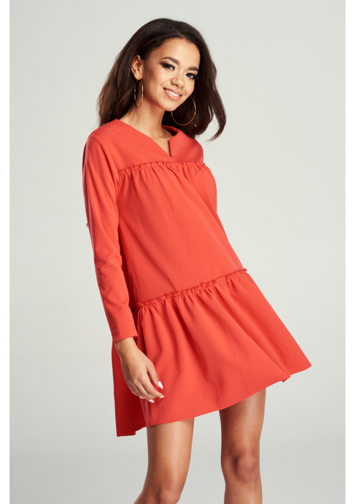 SUKIENKA Z MARSZCZENIAMI