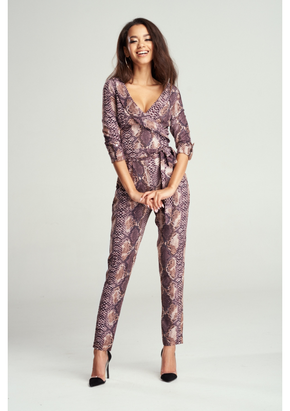 KOMBINEZON SNAKE PRINT