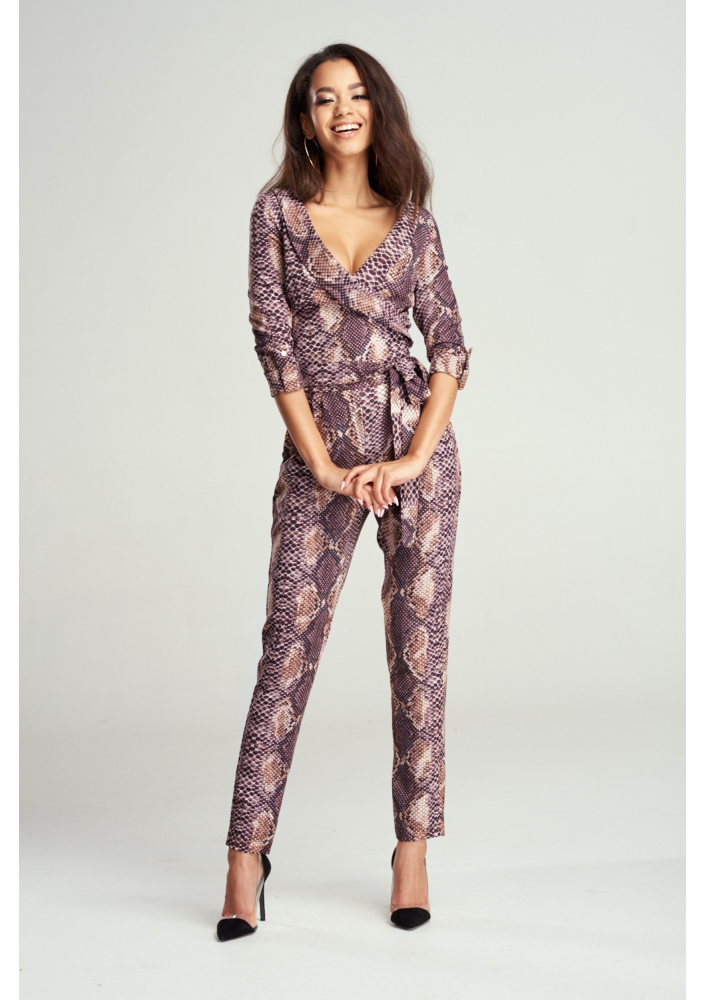 KOMBINEZON SNAKE PRINT