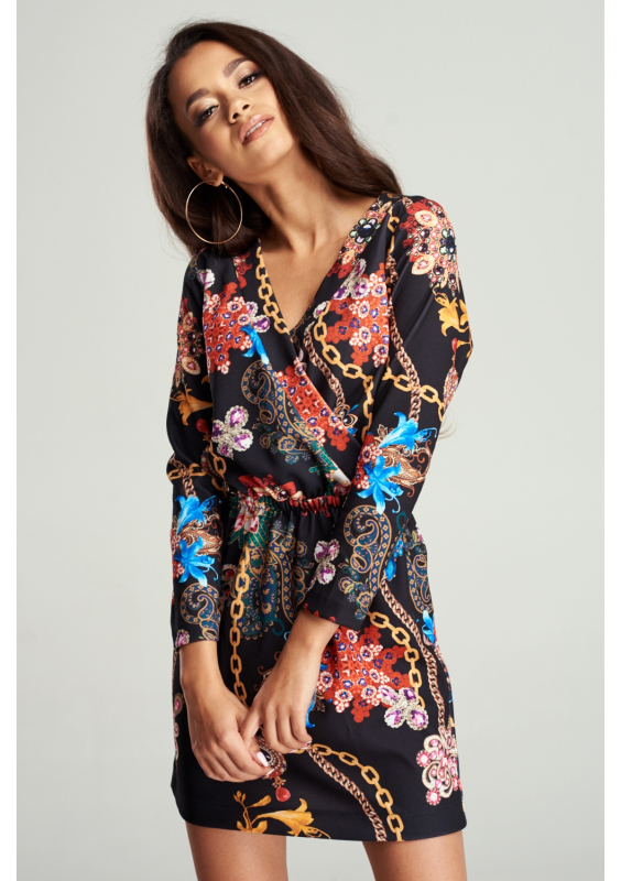 KOPERTOWA SUKIENKA ORNAMENT FLOWERS