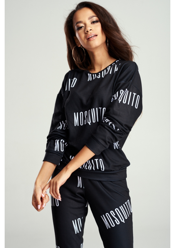 SPODNIE LOGO BRAND PRINT ILM