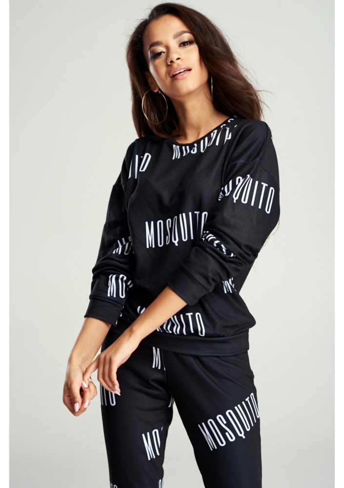 SPODNIE LOGO BRAND PRINT ILM