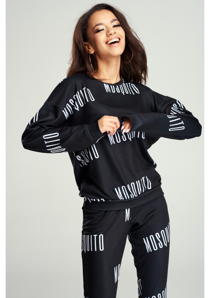 SPODNIE LOGO BRAND PRINT ILM