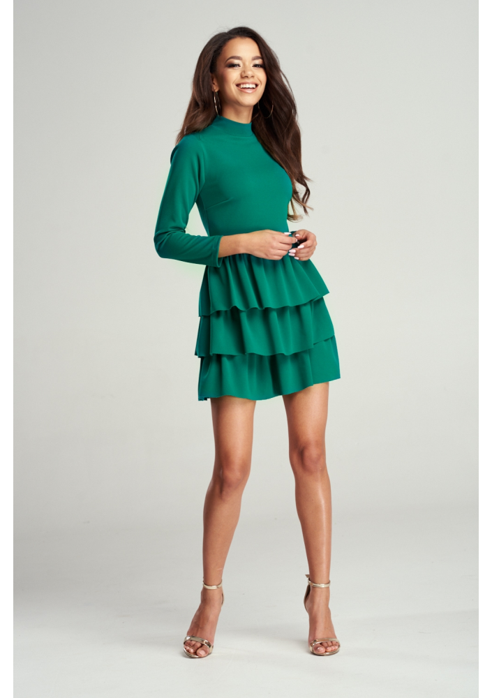 SUKIENKA Z FALBANKAMI