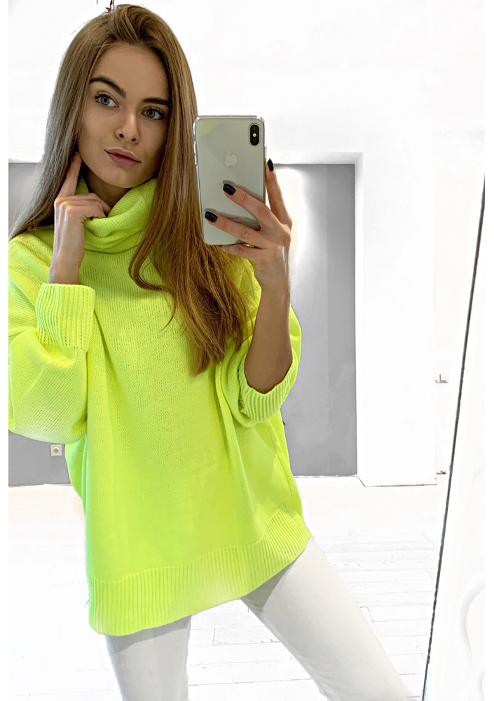 OVERSIZED NEON  SWEATER ILM A001