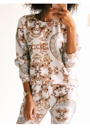 BLUZA PRINT GOLD BAROCUE  ILM