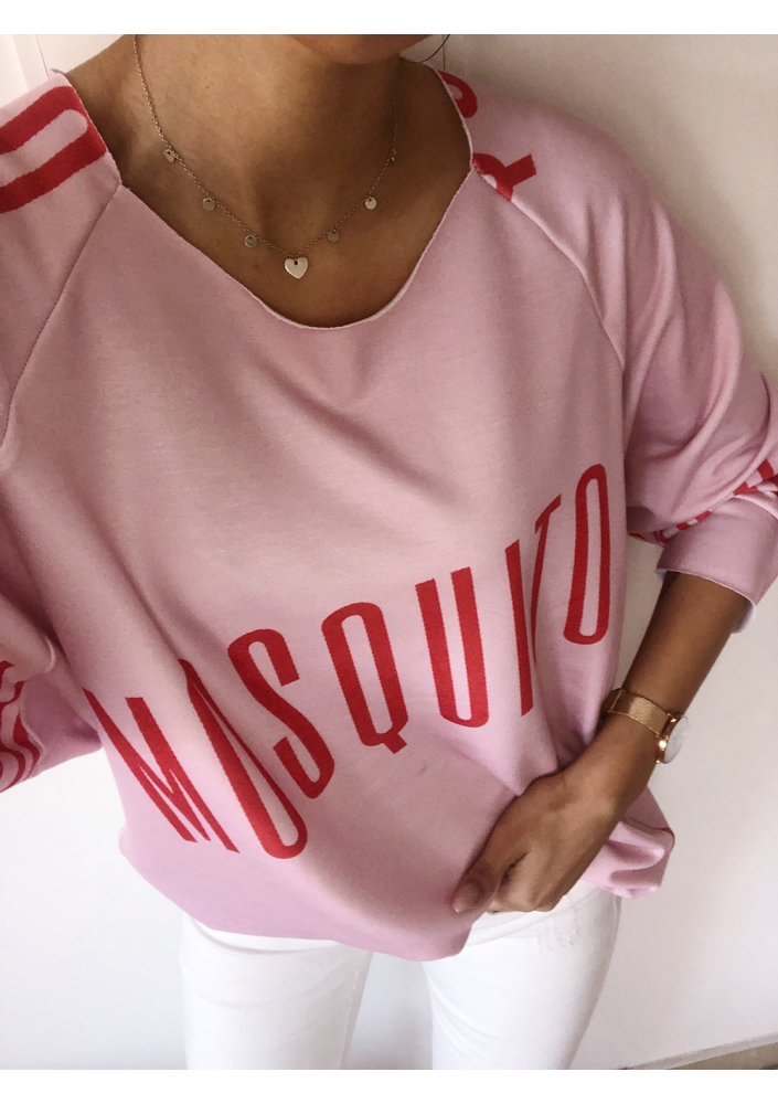 BLUZA OVERSIZE MOSQUITO PRINT ILM