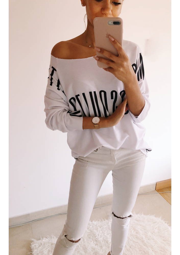 BLUZA OVERSIZE MOSQUITO PRINT ILM