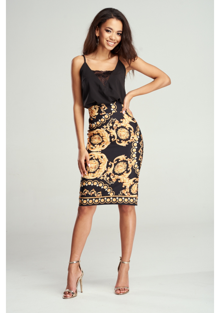 TOP Z KORONKĄ WHITE