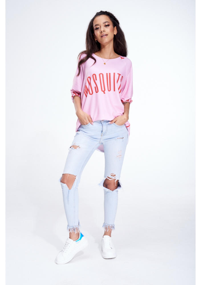 BLUZA OVERSIZE MOSQUITO PRINT ILM