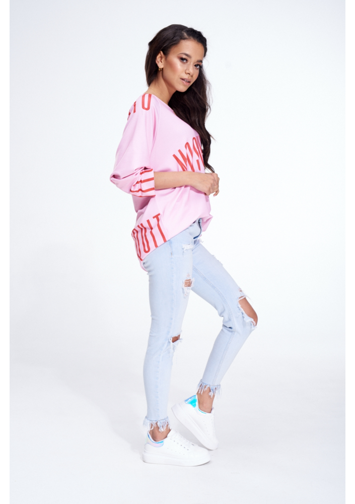 BLUZA OVERSIZE MOSQUITO PRINT ILM