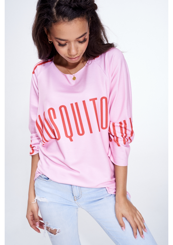 BLUZA OVERSIZE MOSQUITO PRINT ILM