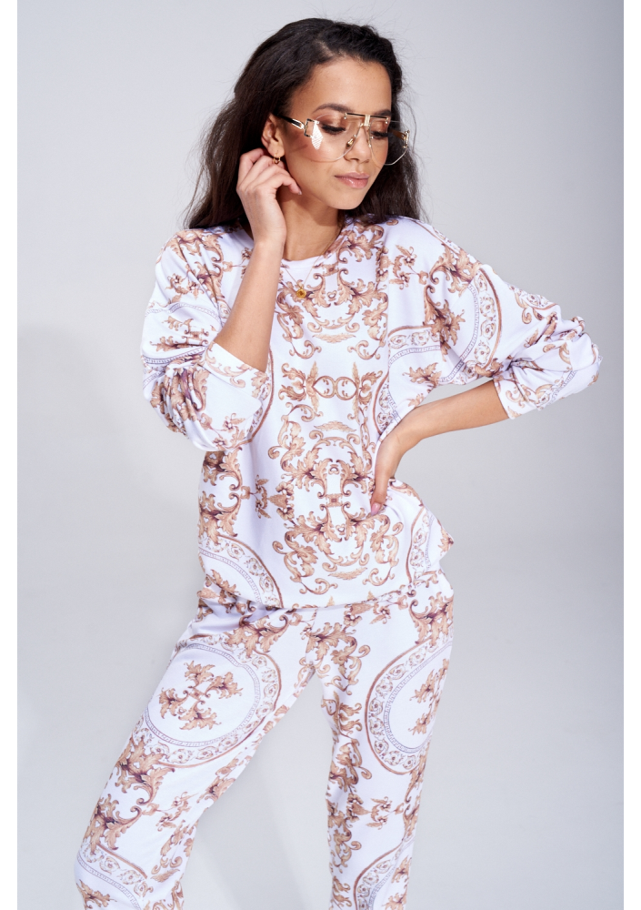 SWEATSHIRT GOLD BAROCUE ILM