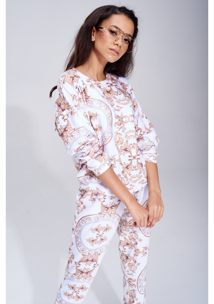 BLUZA PRINT GOLD BAROCUE  ILM