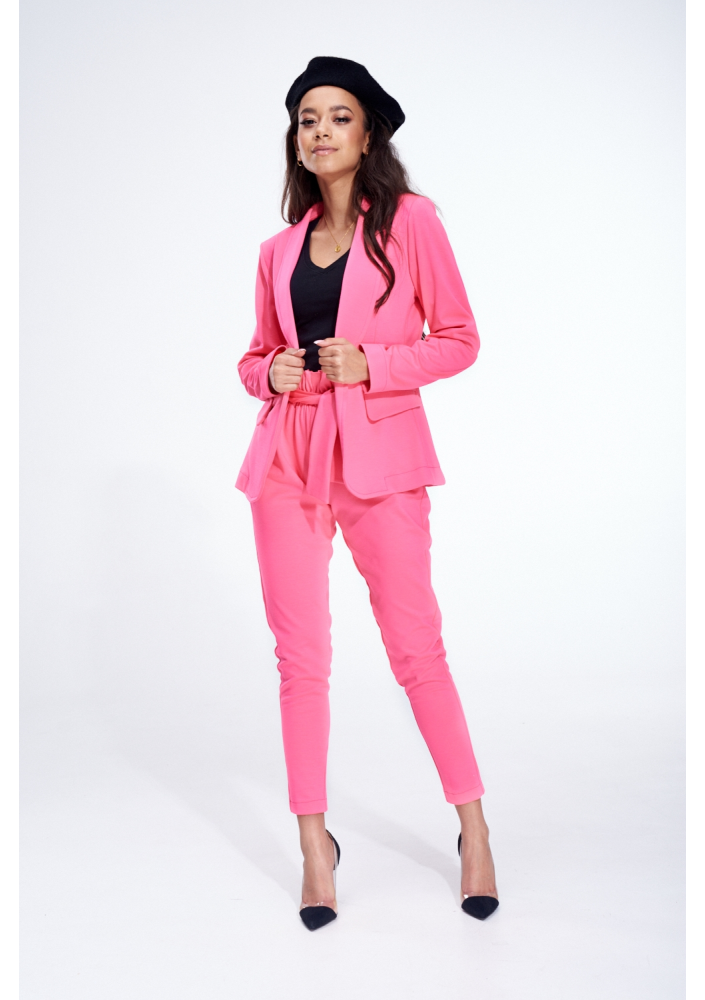 SPODNIE Z WYSOKIM STANEM