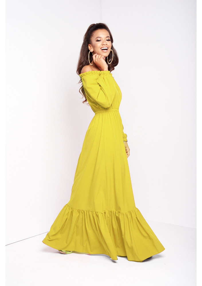 OFF SHOULDERS MAXI DRESS