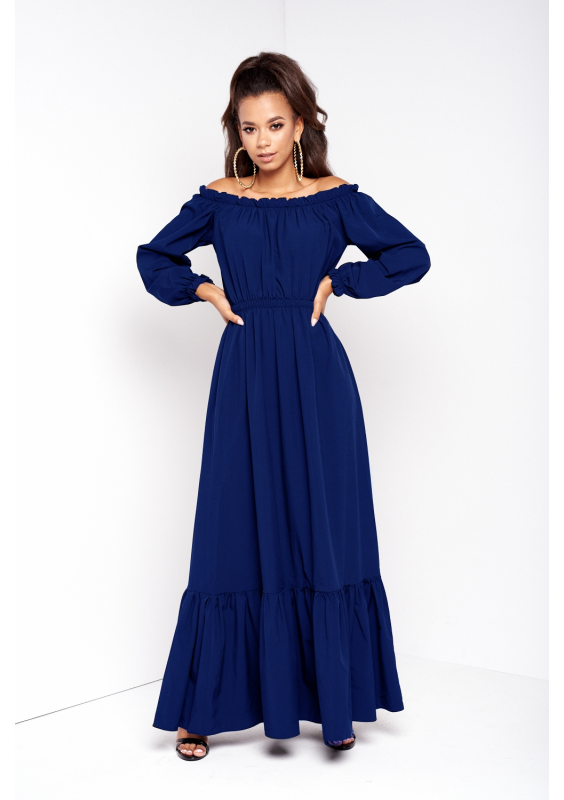 OFF SHOULDERS MAXI DRESS