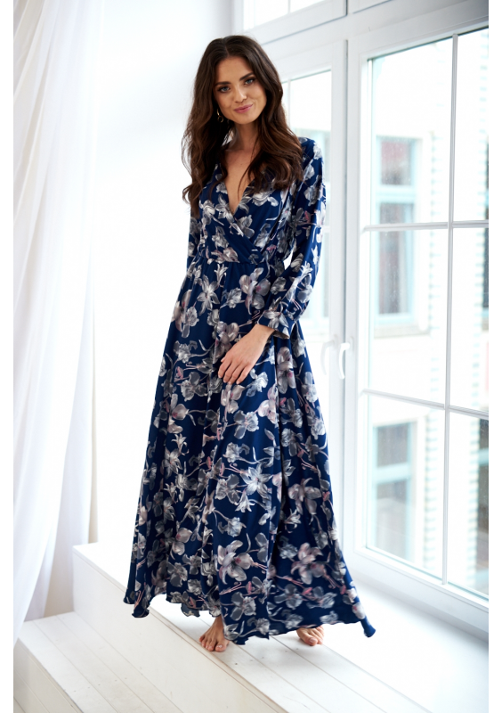 SUKIENKA Z KOŁA MAXI NEVY FLOWERS