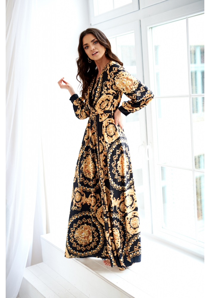 SATYNOWA MAXI ORNAMENT PRINT