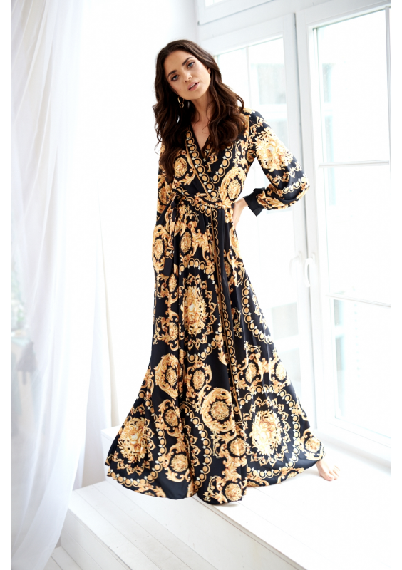 SATYNOWA MAXI ORNAMENT PRINT