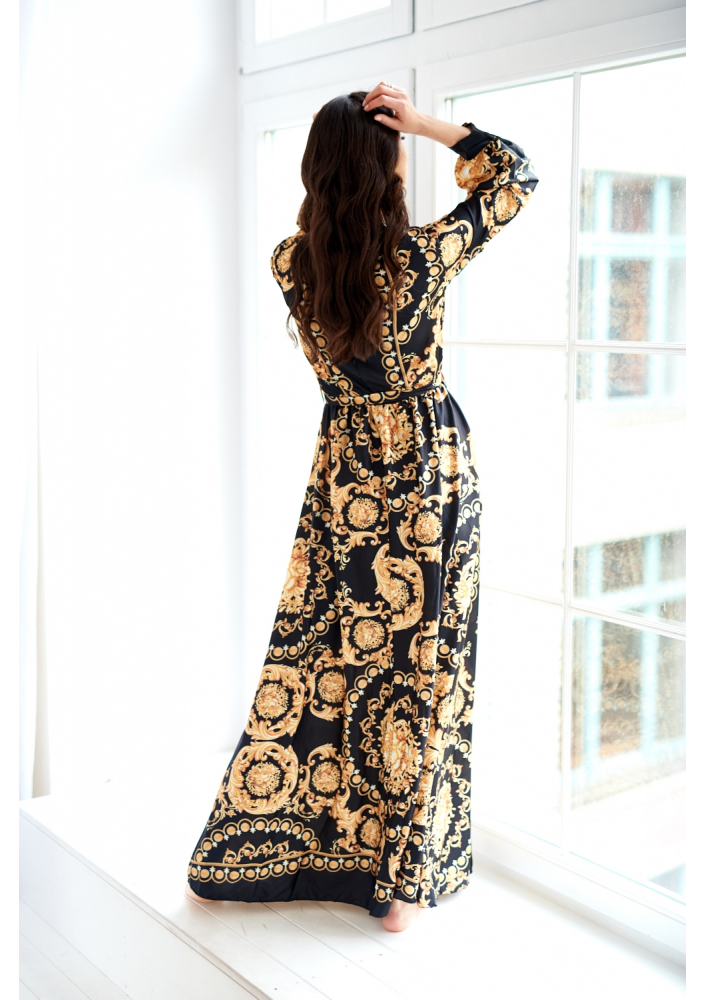 SATYNOWA MAXI ORNAMENT PRINT