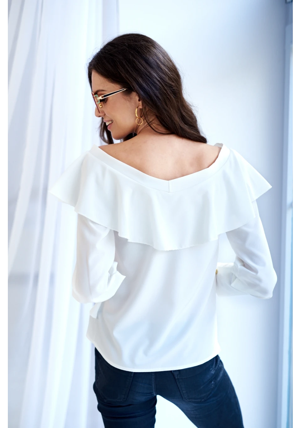 KOSZULA Z FALBANAMI ILM P001