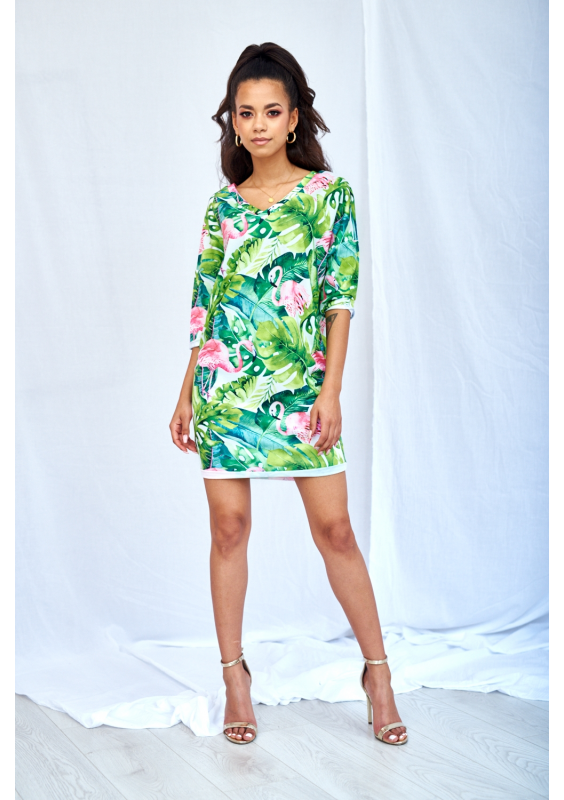 MONSTERA PRINT TUNIC ILM