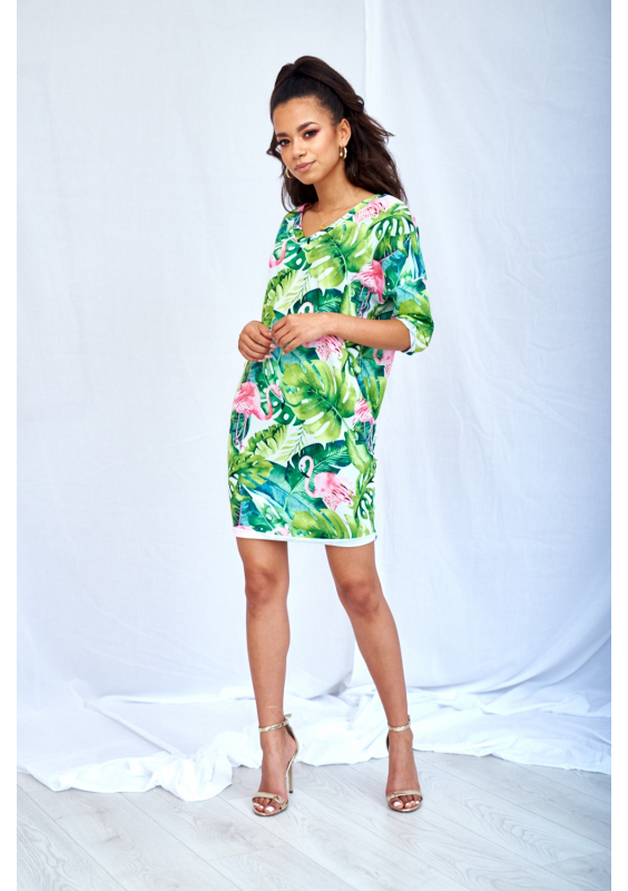 MONSTERA PRINT TUNIC ILM