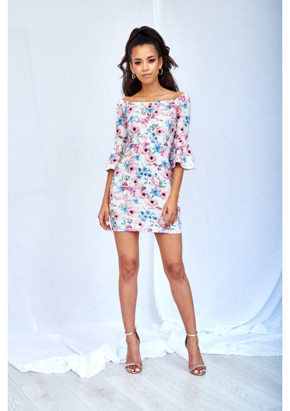 DOPASOWANA SUKIENKA MINI FLOWERS