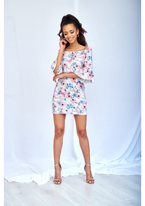 DOPASOWANA SUKIENKA MINI FLOWERS