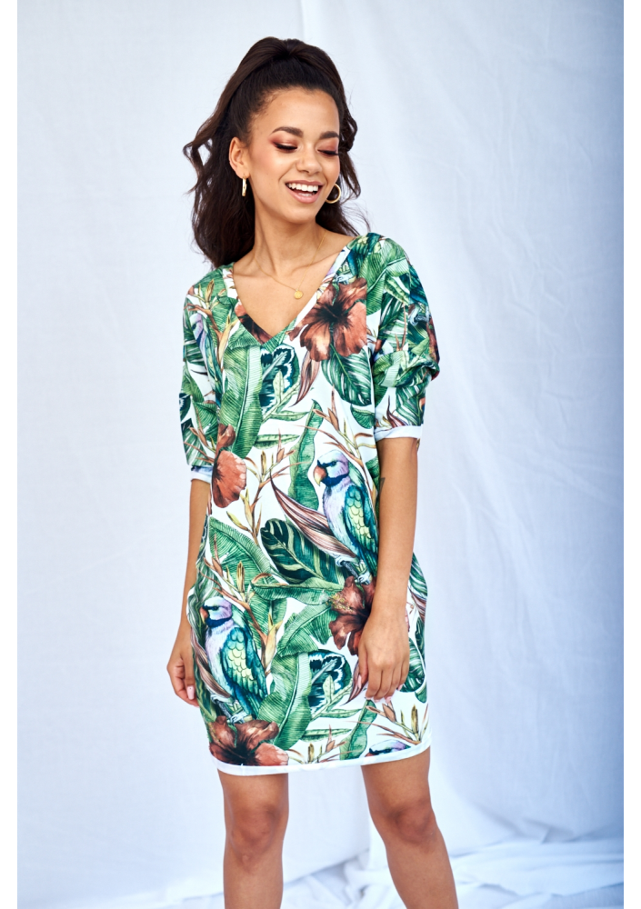 TROPICAL PRINT TUNIC ILM