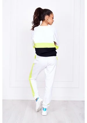 TROUSERS WITH NEON COLOR BLOCK ILM