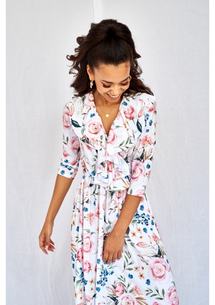 SUKIENKA SPRING  FLOWERS