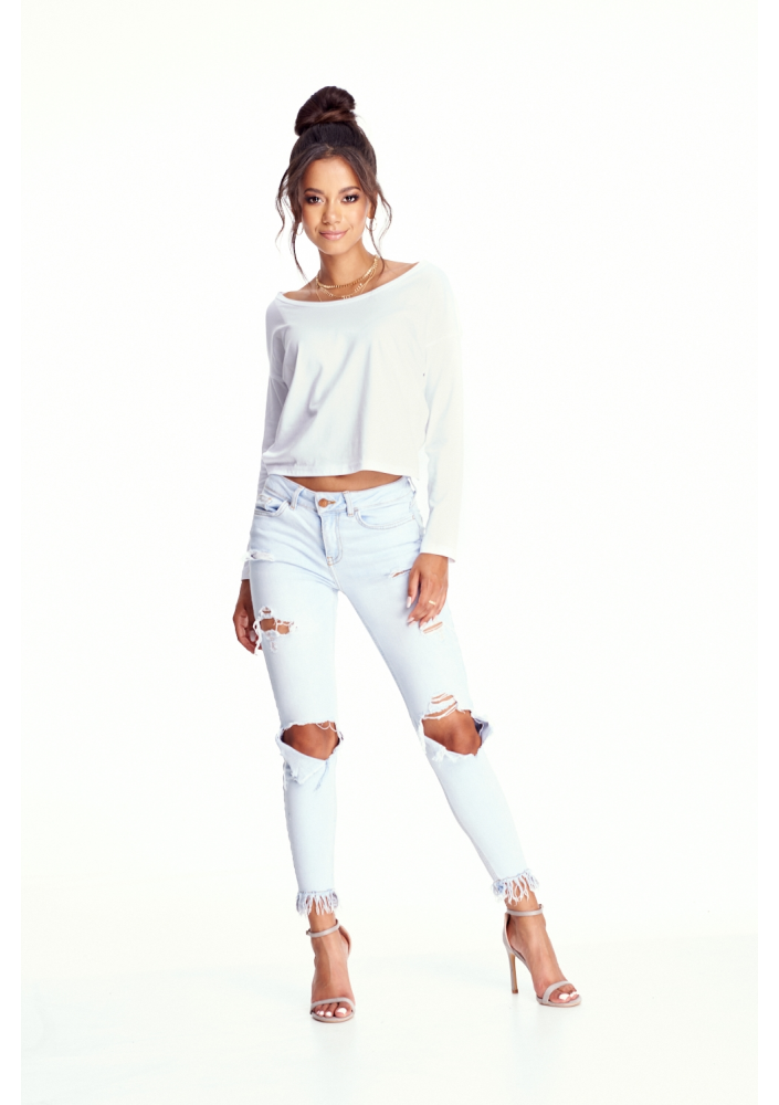 BAWEŁNIANY TOP Z SUPŁEM NA TYLE ILM