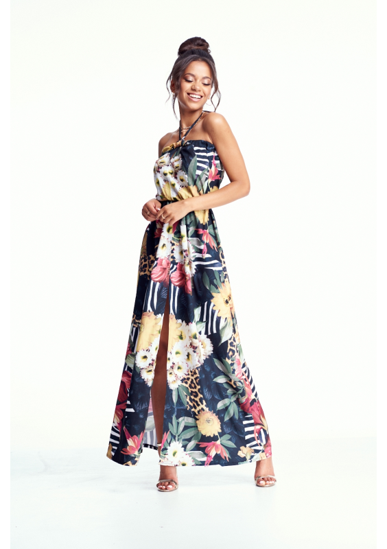 SUKIENKA MAXI JUNGLE PATCHWORK