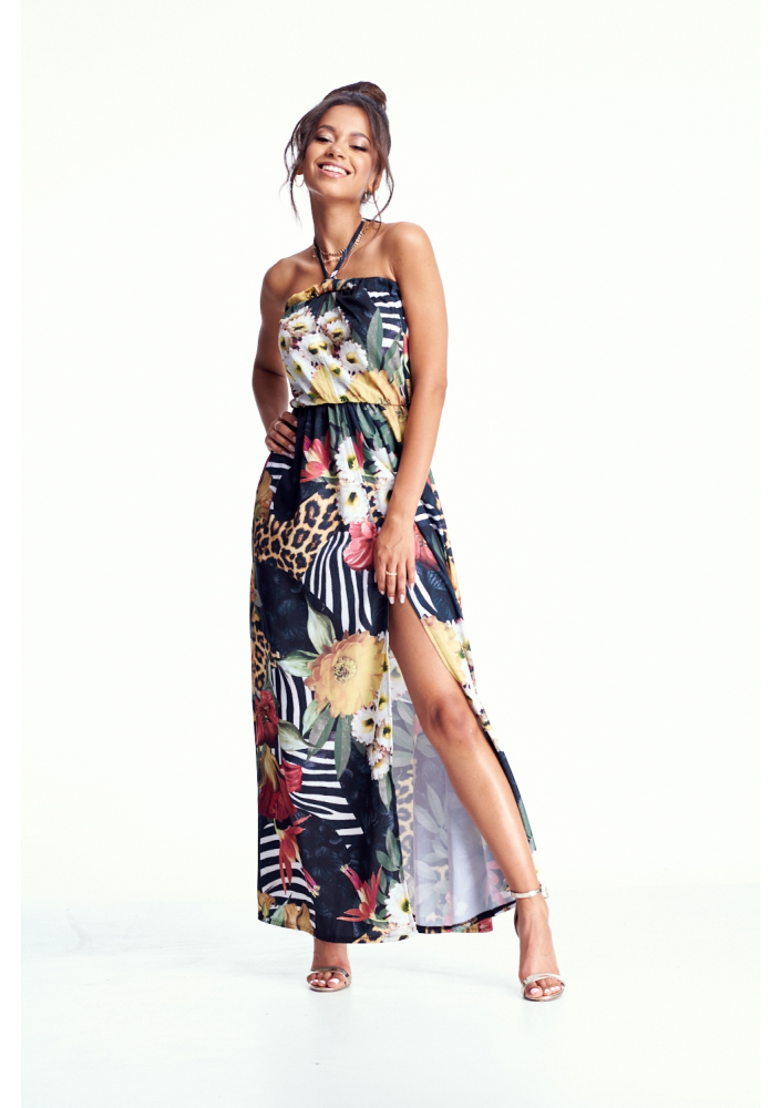 SUKIENKA MAXI JUNGLE PATCHWORK