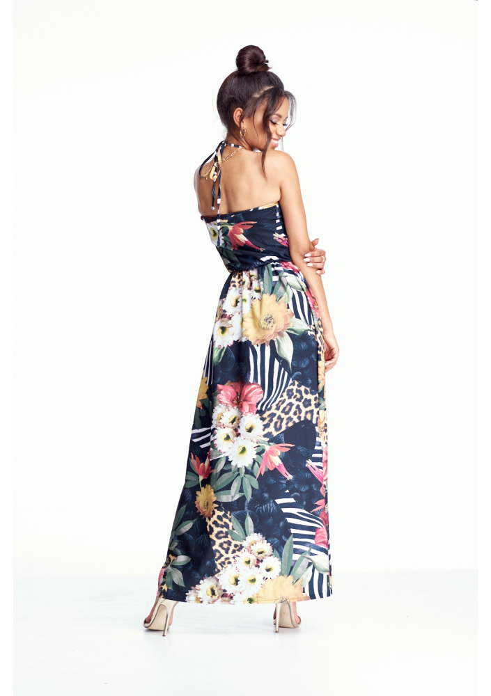 SUKIENKA MAXI JUNGLE PATCHWORK