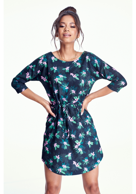 SUKIENKA Z TROCZKIEM GREEN PRINT