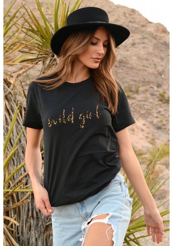 T-SHIRT "WILD GIRL" ILM