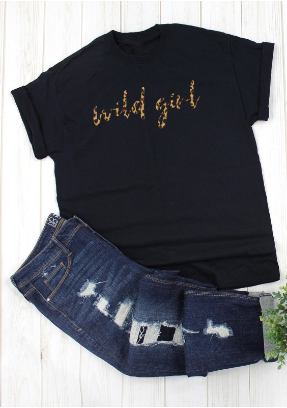 T-SHIRT "WILD GIRL" ILM