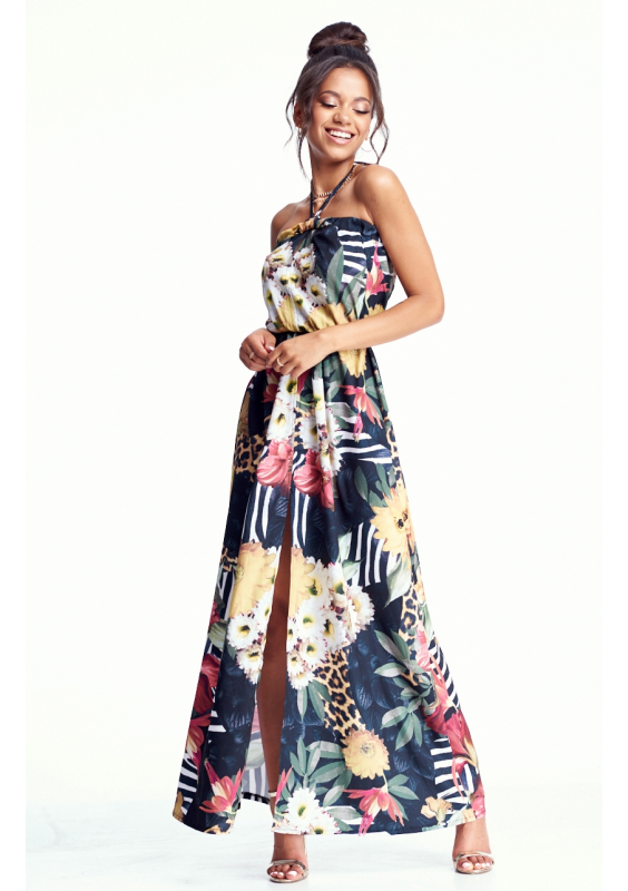 SUKIENKA MAXI JUNGLE PATCHWORK