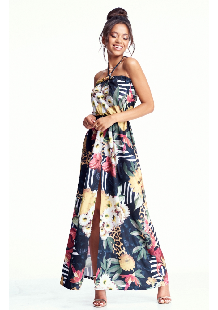 SUKIENKA MAXI JUNGLE PATCHWORK