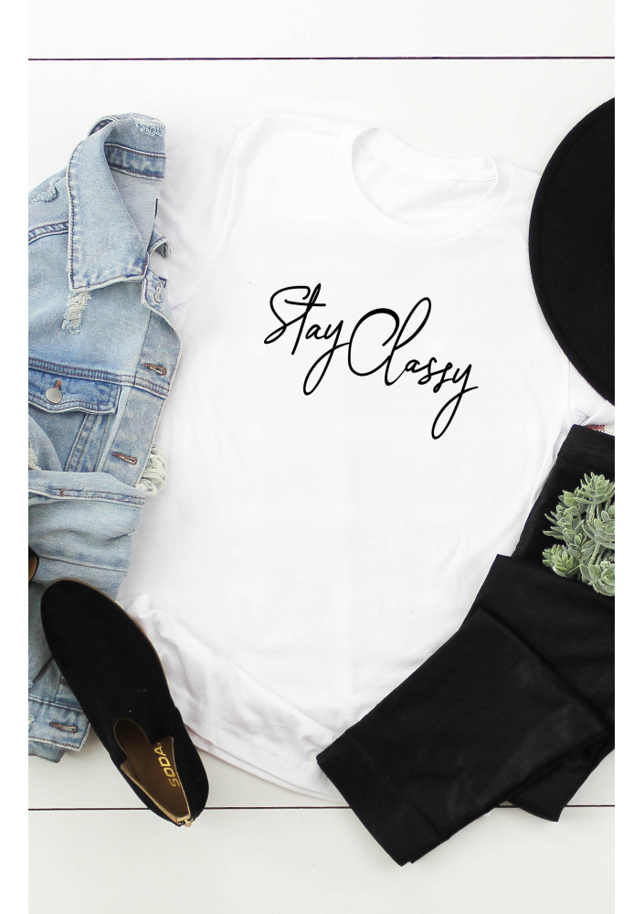 T-SHIRT "STAY CLASSY" ILM